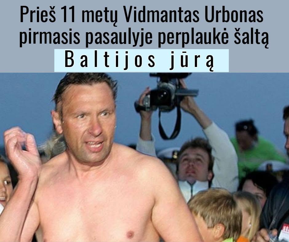 Vidmantas Urbonas po Baltijos jūros perplaukimo
